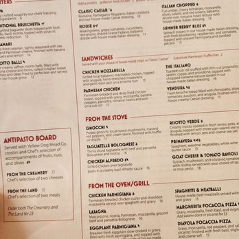 Gravy - 5.28.24 lunch menu - Italian Near Me - Raleigh, North Carolina