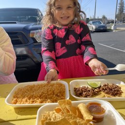 2 plane tacos & a side of rice. Kid's favorite 2 plane tacos & a side of rice. Kid's favorite