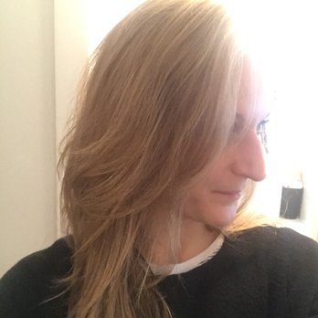 Fabio Scalia Salon - Brooklyn - cut and partial highlights courtesy of Fabio and Rocco. Happy every time I leave the salon. - Hair Salons Near Me - Brooklyn, New York