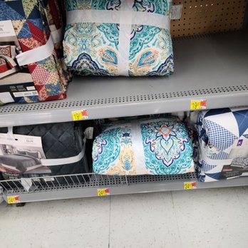 Walmart - a display of quilts and pillows - Department Stores Near Me - West Hills, California Walmart - a display of quilts and pillows - Department Stores Near Me - West Hills, California