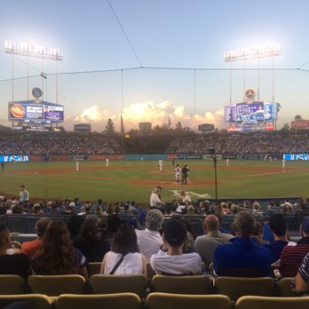 Dodger Stadium - Field level section 1 - Stadiums & Arenas Near Me - Los Angeles, California