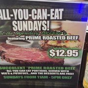 Photo of Legendary McDini's - National City, CA, United States. AYCE prime rib on Sundays, $12.95