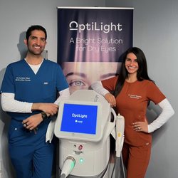 Beverly Hills Optometry: Advanced Dry Eye Center - Drs Kam Silani & Claudia Younany perform Optilight IPL for Dry Eye Disease, MGD, & Ocular Rosacea