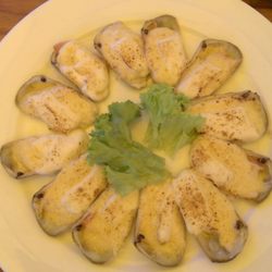 La Colombina - Machas con queso de cabra