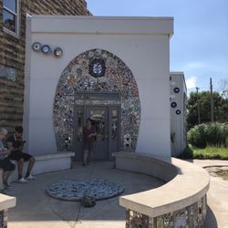 Town Of Lucas, KS - Entrance to the Best Beautiful restrooms