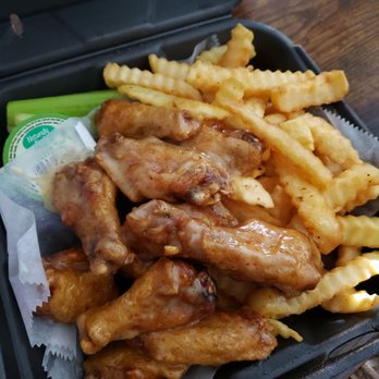 Sunny Wings - #1 combo: 10 piece wings with fries - Chicken Wings Near Me - Duluth, Georgia Sunny Wings - #1 combo: 10 piece wings with fries - Chicken Wings Near Me - Duluth, Georgia
