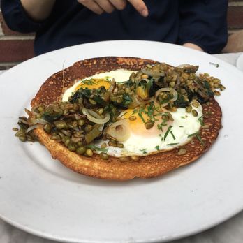 French Louie - Socks with eggs - interesting combo. a bit dry - French Near Me - Brooklyn, New York