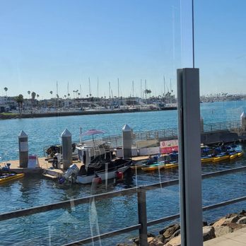 Ballast Point Brewing Long Beach - View from patio - Breweries Near Me - Long Beach, California