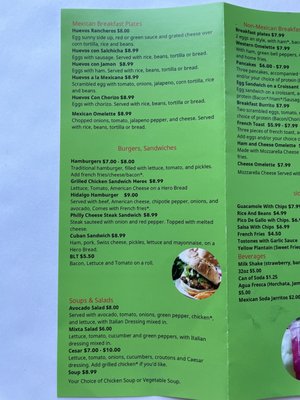 Menu photo 2 Hidalgo Mexican Food Astoria, NY Menu photo 2 Hidalgo Mexican Food Astoria, NY