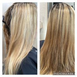 Cheveux Hair Boutique - Blonding and tonal change By Talin