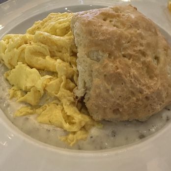 Mon Petit Chéri - Rosemary biscuits and gravy with scrambled eggs - Breakfast & Brunch Near Me - Stillwater, Minnesota Mon Petit Chéri - Rosemary biscuits and gravy with scrambled eggs - Breakfast & Brunch Near Me - Stillwater, Minnesota