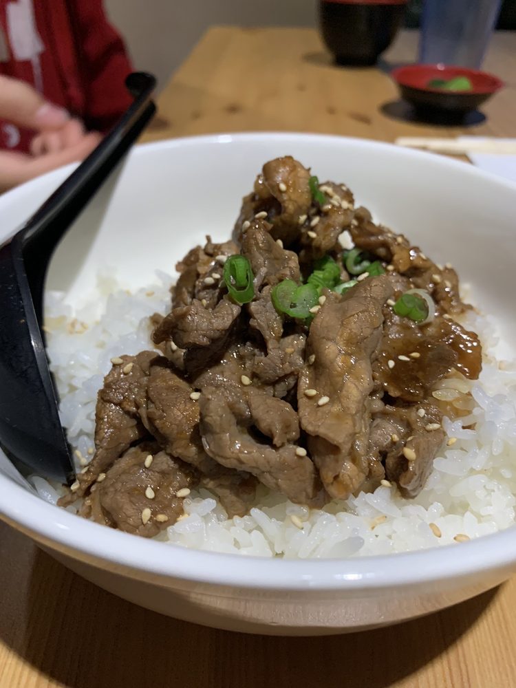 Food from K's Japanese Kitchen