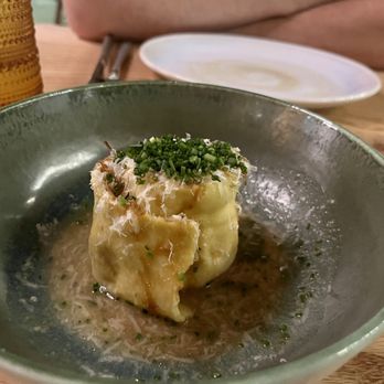 Lotte - Spiral Ravioli ($16) Winter Squash, Brown Butter, Sage, Parmigiana Reggiano - New American Near Me - Wichita, Kansas Lotte - Spiral Ravioli ($16) Winter Squash, Brown Butter, Sage, Parmigiana Reggiano - New American Near Me - Wichita, Kansas