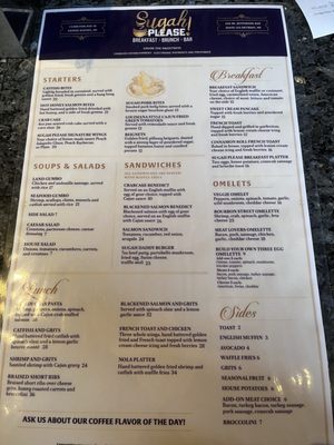 Menu photo 1 Sugah Please Breakfast Brunch Bar Detroit, MI Menu photo 1 Sugah Please Breakfast Brunch Bar Detroit, MI