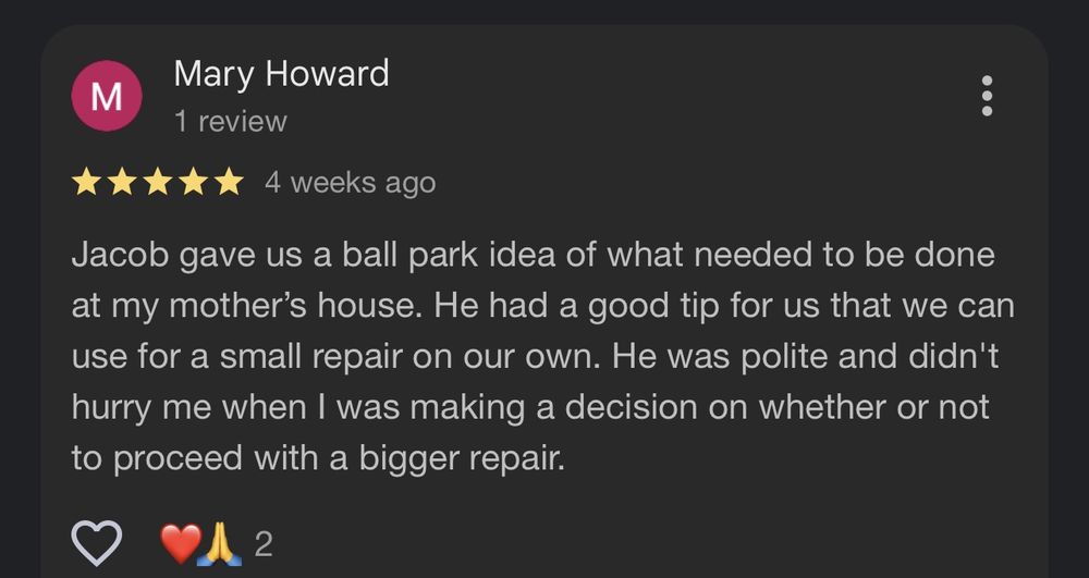 Slide of Jacob the Plumber