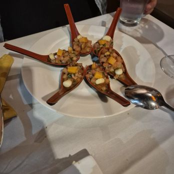 Lima Taverna - Mussel appetizer with a kick of spice! - Peruvian Near Me - Plano, Texas Lima Taverna - Mussel appetizer with a kick of spice! - Peruvian Near Me - Plano, Texas