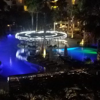 Secrets Playa Mujeres - The pool area at night. Just a tad bigger - Resorts Near Me - Cancún, ROO Secrets Playa Mujeres - The pool area at night. Just a tad bigger - Resorts Near Me - Cancún, ROO