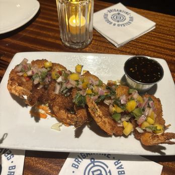 Brigantine - CRISPY COCONUT MACADAMIA SHRIMP - Seafood Near Me - San Diego, California Brigantine - CRISPY COCONUT MACADAMIA SHRIMP - Seafood Near Me - San Diego, California