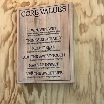 sweetgreen - Healthy Salads, Wraps, and Bowls - sweetgreen (Sacramento, CA | Midtown): Core Values - Salad Near Me - Sacramento, California