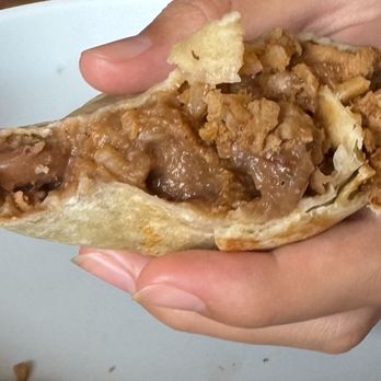 Papi's Taco's - Yummy inside of Kids chicken burrito - bit hit for our picky eater. Just chicken, beans, and rice. - Tacos Near Me - Kahuku, Hawaii Papi's Taco's - Yummy inside of Kids chicken burrito - bit hit for our picky eater. Just chicken, beans, and rice. - Tacos Near Me - Kahuku, Hawaii