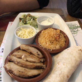 Amigos - Kids meals. Chicken and rice cheese with flour tortilla - Mexican Near Me - Bury Saint Edmunds, SFK