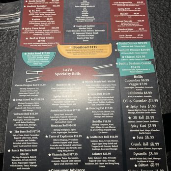 Lava Korean Steakhouse - Menu - Steakhouses Near Me - Myrtle Beach, South Carolina Lava Korean Steakhouse - Menu - Steakhouses Near Me - Myrtle Beach, South Carolina