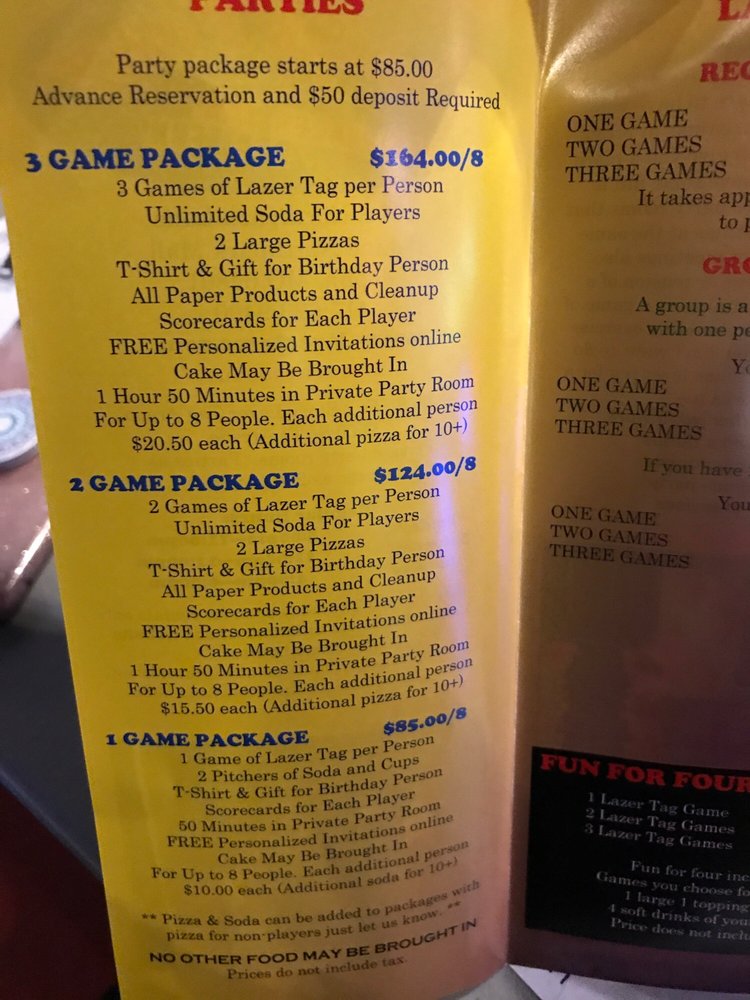 LAZER FORCE OF JOPLIN Laser Tag 408 S Northpark Ln, Joplin, MO