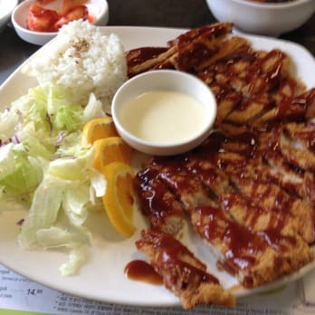 Cho Sun Ok - Don Katsu: pork cutlet with rice, salad and miso soup - Korean Near Me - Thornhill, Ontario Cho Sun Ok - Don Katsu: pork cutlet with rice, salad and miso soup - Korean Near Me - Thornhill, Ontario