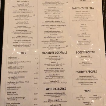 Syndicated Bar Theater Kitchen - Menu (1/2) - Cinema Near Me - Brooklyn, New York Syndicated Bar Theater Kitchen - Menu (1/2) - Cinema Near Me - Brooklyn, New York