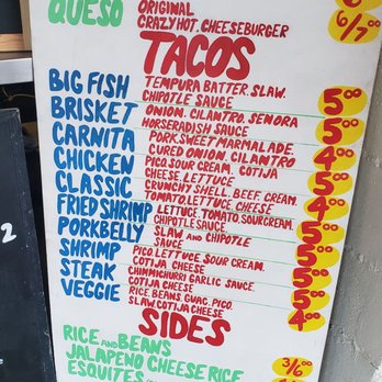 Tuza Taco - Menu - Tacos Near Me - Atlanta , Georgia Tuza Taco - Menu - Tacos Near Me - Atlanta , Georgia