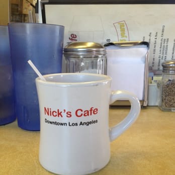 Nick's Cafe - free coffee while you wait on the weekends! - Diners Near Me - Los Angeles, California Nick's Cafe - free coffee while you wait on the weekends! - Diners Near Me - Los Angeles, California