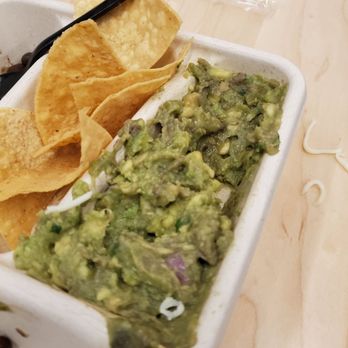 Chipotle Mexican Grill - Why are they serving this old guacamole?! Look at the color! - Fast Food Near Me - Queensbury, New York Chipotle Mexican Grill - Why are they serving this old guacamole?! Look at the color! - Fast Food Near Me - Queensbury, New York
