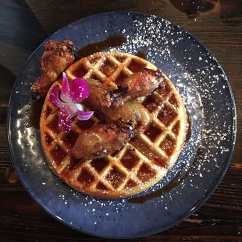 Soul Brew - Chicken and waffles....i wish there was a whole chicken thigh! - Coffee & Tea Near Me - Saint James, New York Soul Brew - Chicken and waffles....i wish there was a whole chicken thigh! - Coffee & Tea Near Me - Saint James, New York