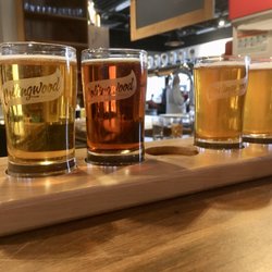 Collingwood Brewery - Their signature flight gives you a nice selection & variety