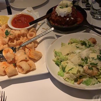 Lavo - Calamari and Caesar salad. - Italian Near Me - Las Vegas, Nevada Lavo - Calamari and Caesar salad. - Italian Near Me - Las Vegas, Nevada