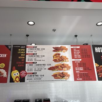 Dave's Hot Chicken - Menu as of 2/10/25 - Chicken Shop Near Me - Long Beach, California Dave's Hot Chicken - Menu as of 2/10/25 - Chicken Shop Near Me - Long Beach, California