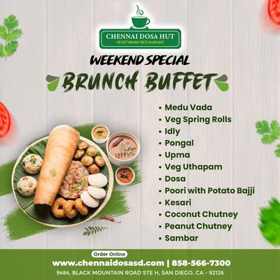 Chennai Dosa Hut- Vegetarian Restaurant and Indian Restaurant by null