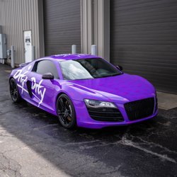 Wrap Lab - 2012 Audi R8 V10 Manual custom Advertising Wrap