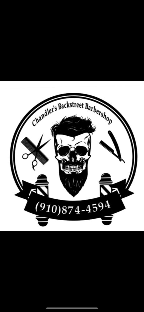 Chandler's backstreet barbershop Logo