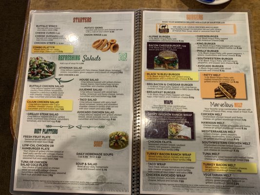 Menu photo 2 Sparta Family Restaurant Sparta, WI Menu photo 2 Sparta Family Restaurant Sparta, WI