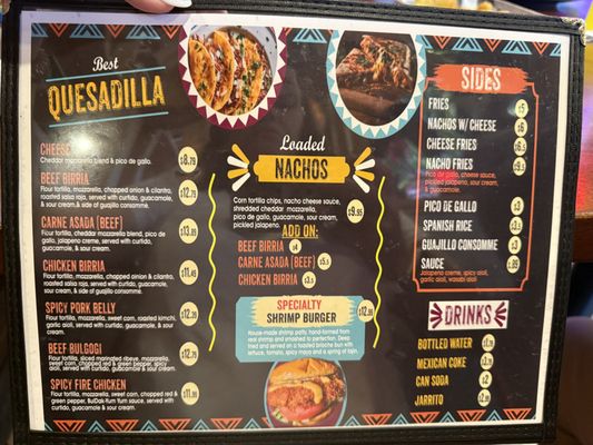 Menu photo 1 TaKorean Korean Taco Grill Washington, DC, DC