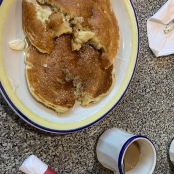 Gus's Diner - a plate of pancakes and a cup of coffee - Diners Near Me - Sun Prairie, Wisconsin