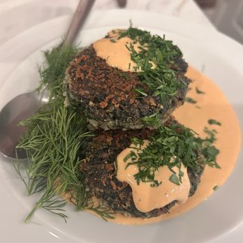 Holy Saints - Spinach Cakes - New American Near Me - Pasadena, California