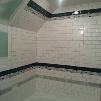 Tiling In Angled Ceiling Bathroop Yelp