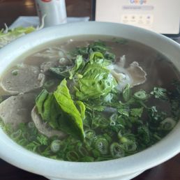 Combination Pho with Meatballs Combination Pho with Meatballs