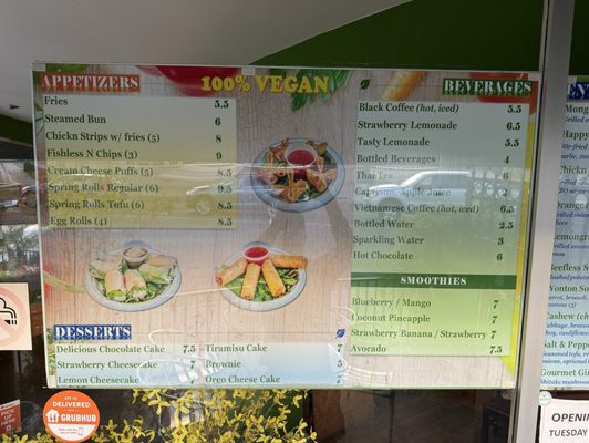Menu photo 1 TNK Vegan Cafe Modesto, CA