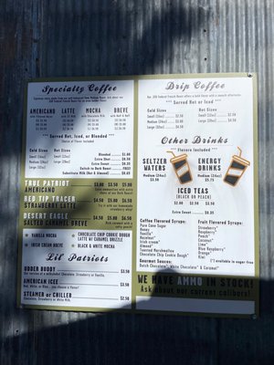 Menu photo 5 Americano Ammunition Coffee Queen Creek, AZ Menu photo 5 Americano Ammunition Coffee Queen Creek, AZ