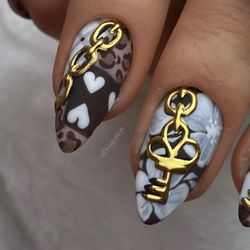 Classicfied Nail Academy & Studio - Gold Charm Handbag Inspired