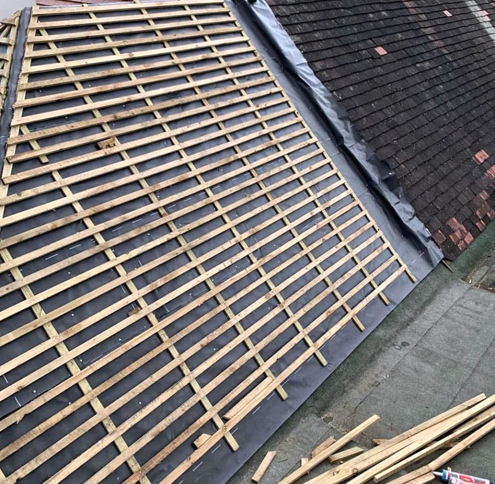 Slide of Quail Hill Roofing