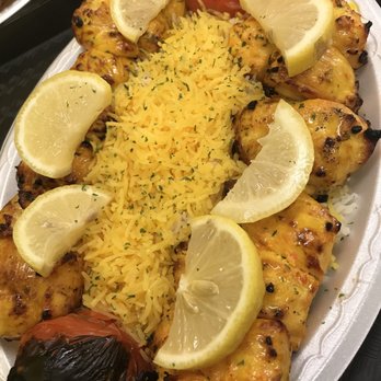 Kabab Cafe - Joojeh Platter - Persian/Iranian Near Me - Wayne, Pennsylvania